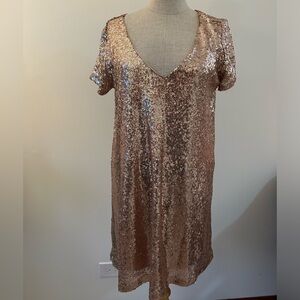 Lulus sequin dress